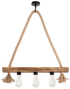 Luster na lanku EREBOS 3xE27/40W/230V