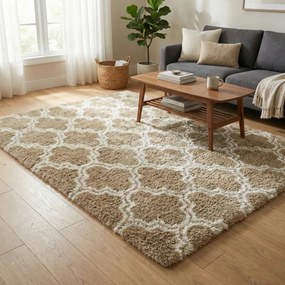 Protišmykový koberec DECOR béžový