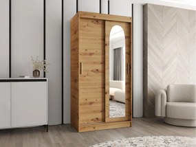 Moderná skriňa Kreloin 100, zásuvka: áno, Farby: dub artisan