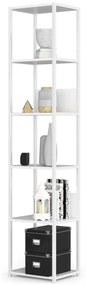 Regál LOFT 40 cm biely