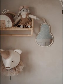 Zrkadlo hruška do detskej izby – akrylové zrkadlo z dreva 23x35 cm