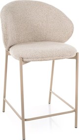 Barová stolička KIOTO, kašmír/svetlo béžová