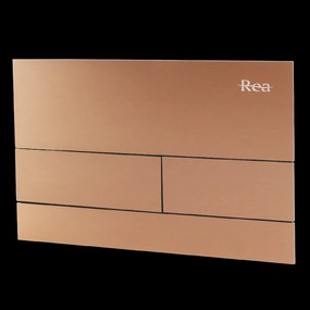 Rea Rea, Ovládacie tlačidlo k podomietkovým systémom WC T-Steel, medená matná, REA-E0053