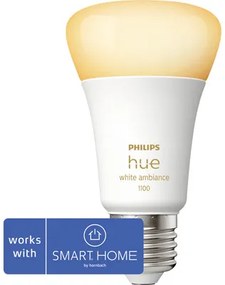 LED žiarovka Philips HUE 8719514291119 White Ambiance A60 E27 8W/75W 1100lm 2200-6500K stmievateľná - kompatibilná so SMART HOME by hornbach