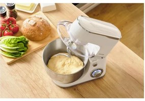 Sencor - Kuchynský robot s nerezovou misou 1300W/230V biela