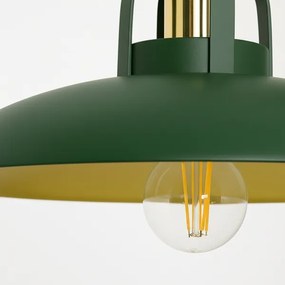 Brilagi - Luster na lanku FLAMENGO 1xE27/60W/230V zelená