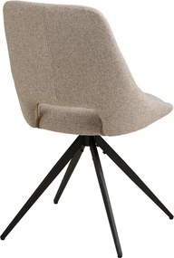 Béžová čalúnená jedálenská stolička Dokka – House Nordic