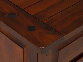 furniture-nabytek.cz - Masívny TV stolík Catana z borovice, lakovaný, hnedý
