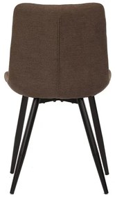 Autronic BONTEC Jedálenská stolička, hnedá, látka, CT-382 BR2 Farba: Šedá