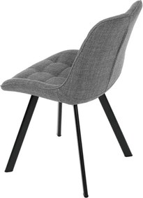 Jedálenská stolička sivá HC-465 GREY2