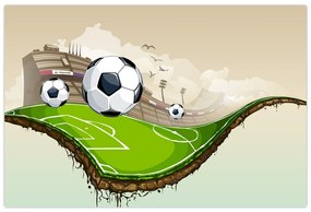 Obraz - Futbalové ihrisko (90x60 cm)