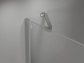 Mexen Mist-H, 1-krídlové sprchové dvere pravé 115 cm, číre sklo, chrómový profil, 8A5-115-000-01-00-P