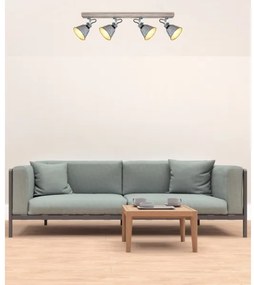 Globo 15366Z-4 - Bodové svietidlo GÜNTHER 4xE27/60W/230V