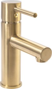 Rea Tess, umývadlová batéria h-185, zlatá matná, REA-B5661