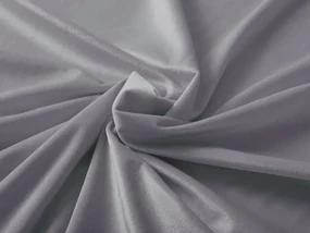 Biante Zamatový obdĺžnikový obrus Velvet Premium SVP-013 Sivý 120x140 cm