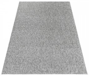 Ayyildiz, Kusový koberec Nizza 1800 lightgrey, 120x170, šedá, chodba / predsieň