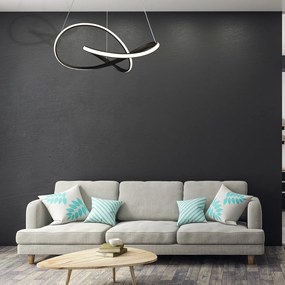 Závesné LED svietidlo Cappio, 1x LED 36w, 4000k, b