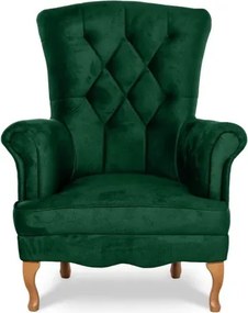 Kreslo Panama 1, zelená (Monolith 37)