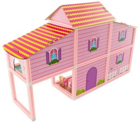 Euro Baby Ružový domček pre bábiky