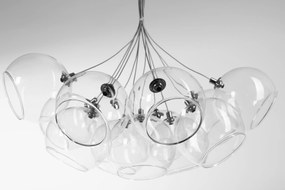Toolight - Závesné svietidlo sklenené gule 13xG4 25W, APP561-13CP, chrómová, OSW-08237