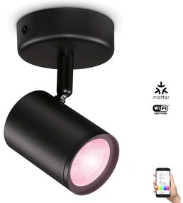 WiZ - LED RGBW Stmievateľné bodové svietidlo IMAGEO 1xGU10/4,9W/230V Wi-Fi WI0037