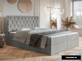 PROXIMA.store - Kontinentálna boxspring posteľ MILLA ROZMER: 160 x 200 cm, TYP MATRACA: BONELLOVÉ PRUŽINY, VRCHNÝ MATRAC (TOPPER): BEZ TOPPERU