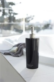 Čierny plastový dávkovač mydla 500 ml Round – YAMAZAKI