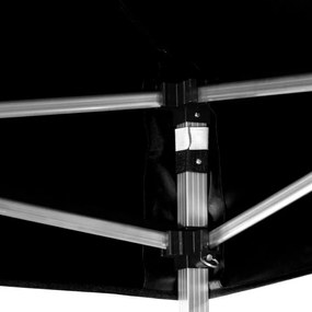 INSTENT 58612 Záhradný párty stan 3 x 6 - nožnicový - čierny