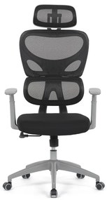 BONTEC Kancelárska stolička, hojdací mechanizmus, čierna, KA-K2081 BK Farba: Šedá