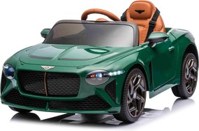 Bentley Bacalar auto na batérie pre deti, zelené + diaľkové ovládanie