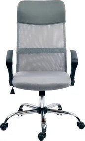 Kancelárske kreslo Mandola, šedá látka%