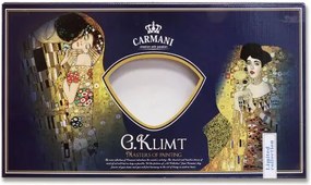 Sklenený podnos s rúčkami Gustav Klimt, CARMANI 1988021