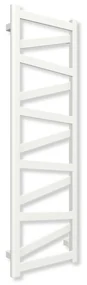 Terma Vipera 1230x400 vodný/elektrický radiátor White Matt ZS