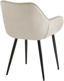 Stolička Tanna - zamat - Krémová