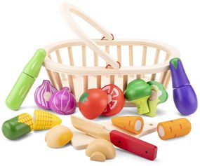 Súprava krájania - košík so zeleninou