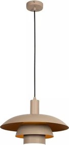 Lucide 21444/38/41 - Luster na lanku BRUNO 1xE27/40W/230V béžový