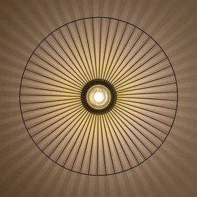 Brilagi - LED prisadený luster CERIA WIRE 1xE27/40W/230V pr. 60 cm čierna