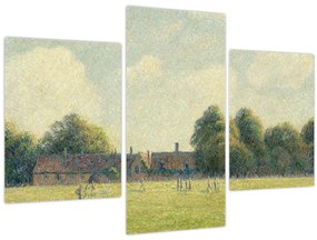 Obraz - Camille Pissarro, Hampton Court Green, reprodukcia (90x60 cm)