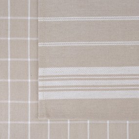 KUCHYNSKÁ UTIERKA RUBI SADA 2 KS 50X70 CM BÉŽOVÉ