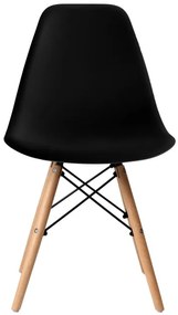 Jedálenská stolička PARIS hnedá / čierna