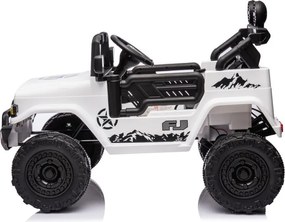 LEAN CARS Toyota FJ White 4x4 batérie auto