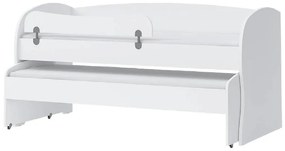 Posteľ Kiki KRD1-BE/KI-15 white/white