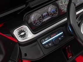 Elektrické autíčko Mercedes Benz G63 AMG XXL STRONG červené