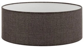 LED stojacia lampa TUNJA 1xE27/20W/230V priemer 38 cm matný chróm/hnedá