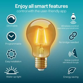 Innr LED žiarovka WiFi Bulb E27 4,5W 822 350lm 2ks