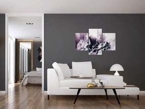 Obraz - Fialový mramor N⁰2 (90x60 cm)