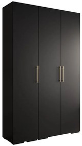 Skriňa Ivo 3 150 čierna