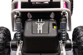 LEAN CARS Elektrické autíčko Buggy A8812 24V, ružové