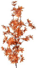 Dekorácia umelá kvetina s oranžovými kvetmi - 15*7*112 cm