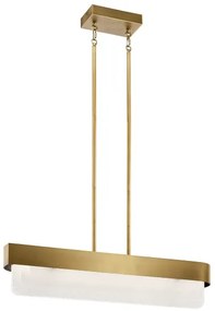 Kichler KL-SERENE-LED-LP-92-NBR - LED luster na tyči SERENE LED/40W/230V zlatý